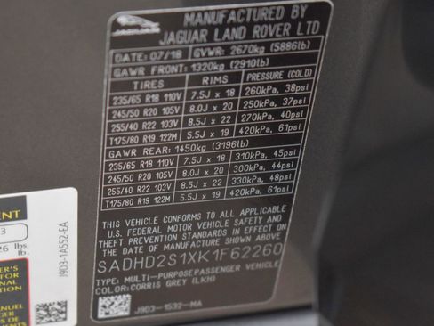 Used 2019 Jaguar I-PACE First Edition image 59