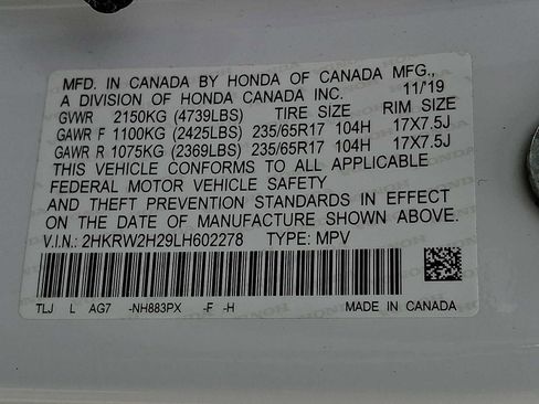 Used 2020 Honda CR-V LX image 25