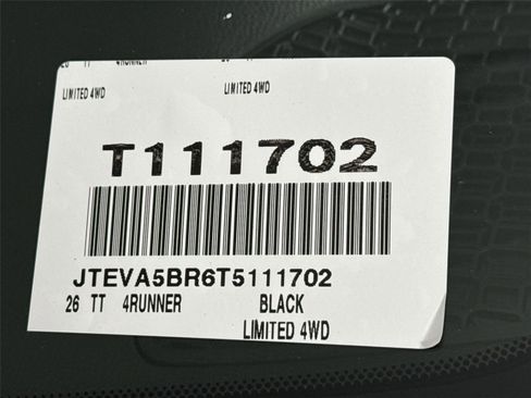 Certified 2026 Toyota 4Runner Limited AWD/4WD image 44