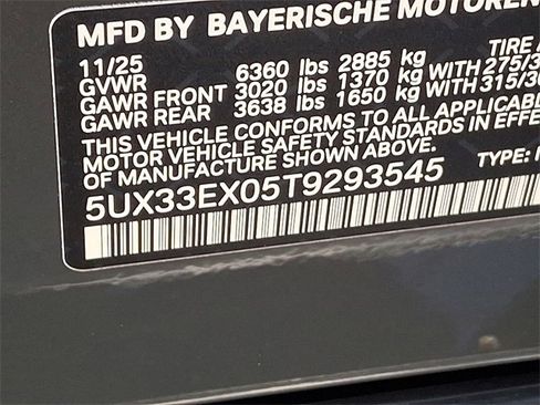 New 2026 BMW X6 xDrive40i w/ Climate Comfort Package image 19