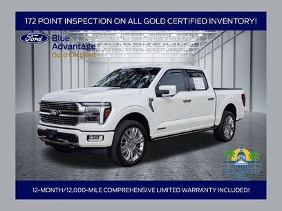 Certified 2024 Ford F150 Platinum w/ Equipment Group 703A Plus