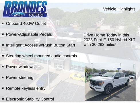 Used 2023 Ford F150 XLT w/ Equipment Group 302A High AWD/4WD image 32
