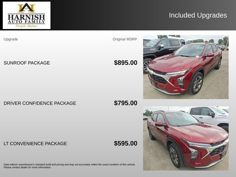 Used 2024 Chevrolet Trax LT w/ Sunroof Package FWD image 4