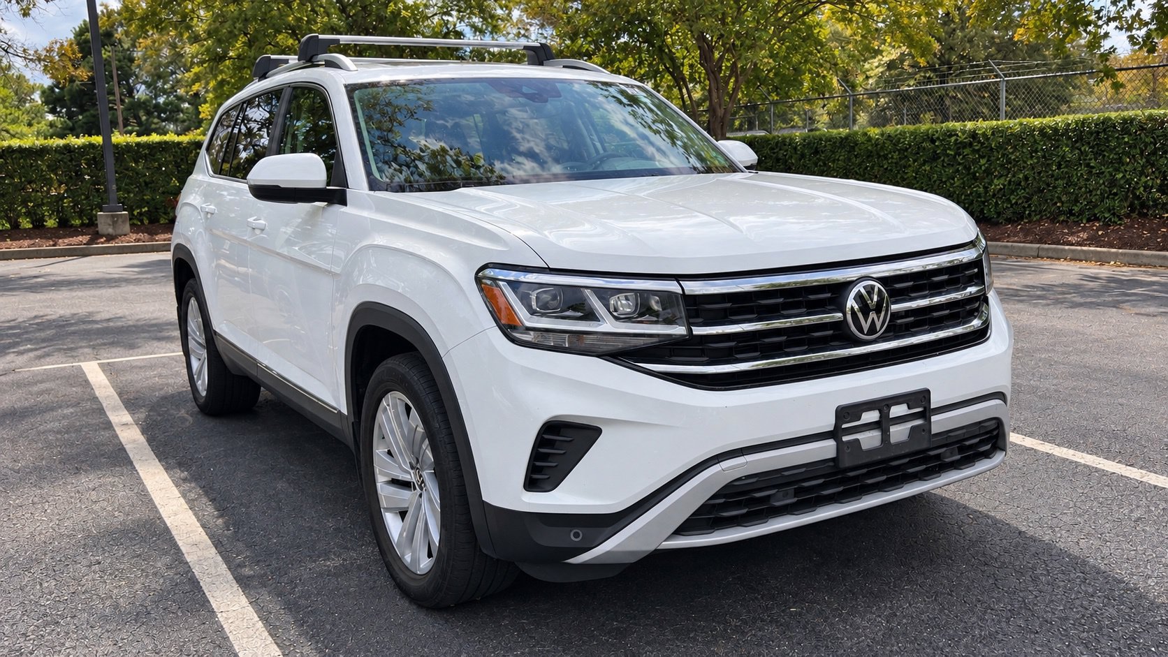 Used 2021 Volkswagen Atlas SEL AWD/4WD image 1