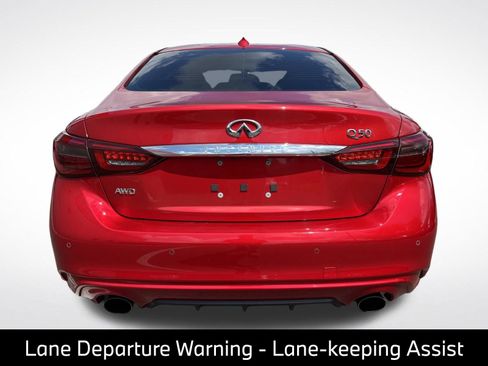 Used 2022 INFINITI Q50 Luxe w/ Cargo Package AWD/4WD image 7