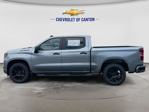 New 2026 Chevrolet Silverado 1500 Custom w/ Turbomax Blackout Package RWD image 8