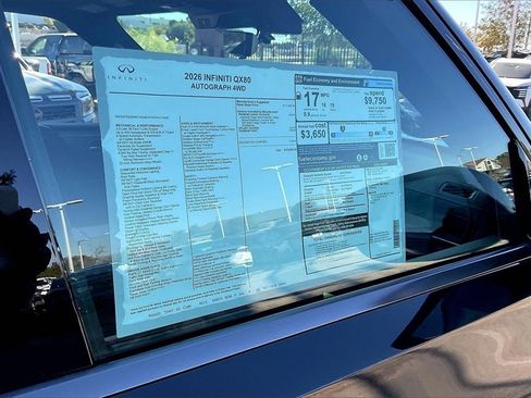 New 2026 INFINITI QX80 Autograph w/ Premium Cargo Package image 14