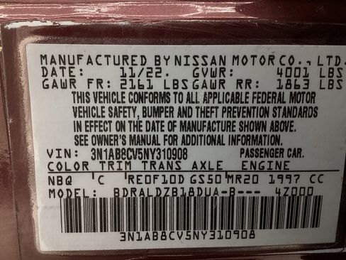 Used 2022 Nissan Sentra SV w/ SV Premium Package FWD image 48