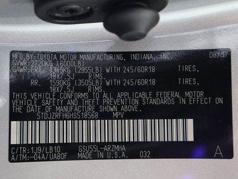 Used 2017 Toyota Highlander XLE image 61