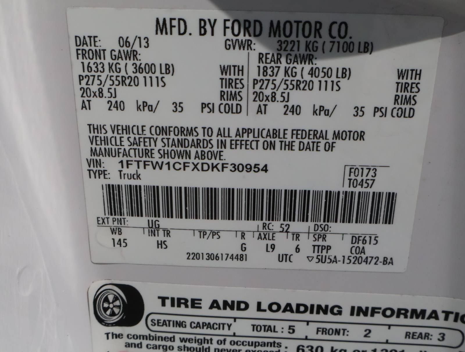 Used 2013 Ford F150 Lariat w/ Luxury Equipment Group RWD image 22