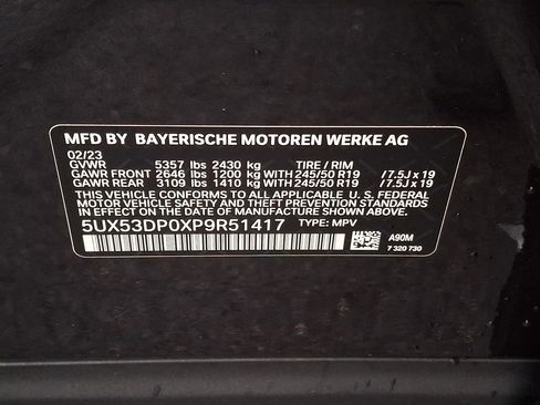 Certified 2023 BMW X3 xDrive30i w/ Convenience Package image 26