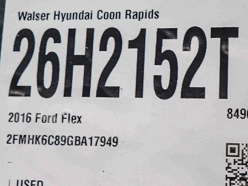 Used 2016 Ford Flex SEL w/ Equipment Group 202A AWD/4WD image 32