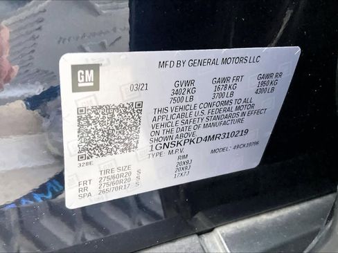 Used 2021 Chevrolet Tahoe Z71 w/ Luxury Package image 34