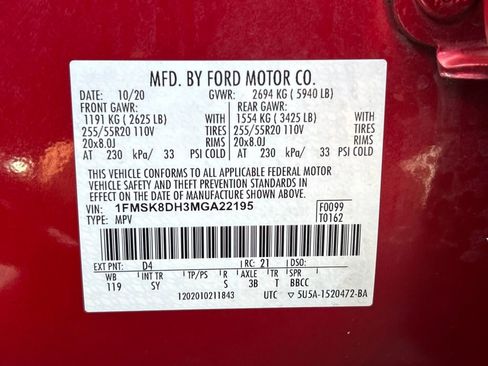 Used 2021 Ford Explorer XLT w/ Equipment Group 202A image 32