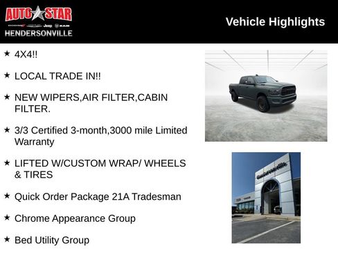 Used 2021 RAM 3500 Tradesman w/ Chrome Appearance Group image 4