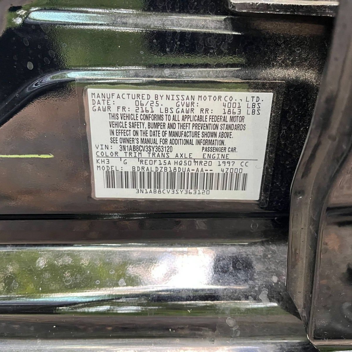 Used 2025 Nissan Sentra SV FWD image 24