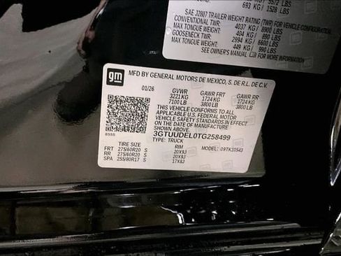 New 2026 GMC Sierra 1500 SLT w/ SLT Premium Package AWD/4WD image 15