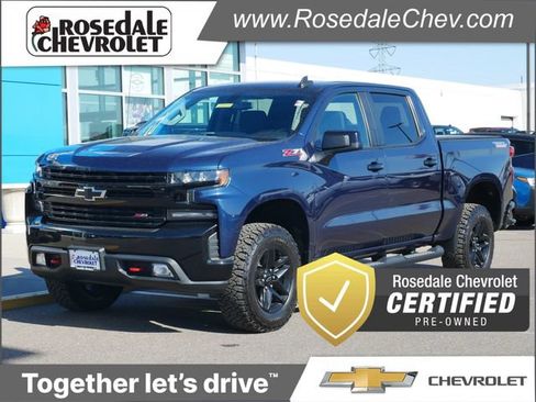 Used 2021 Chevrolet Silverado 1500 LT Trail Boss w/ Bed Protection Package AWD/4WD image 1
