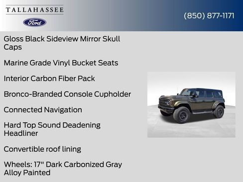 New 2025 Ford Bronco Raptor AWD/4WD image 35
