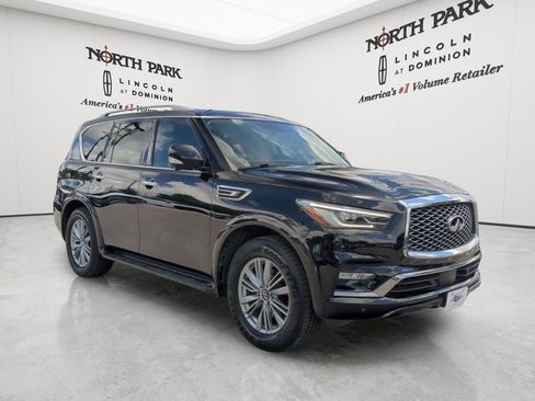 Used 2022 INFINITI QX80 Luxe w/ Cargo Package RWD image 7