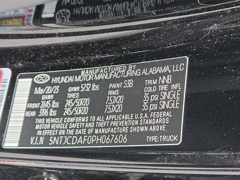 Used 2023 Hyundai Santa Cruz Night image 23