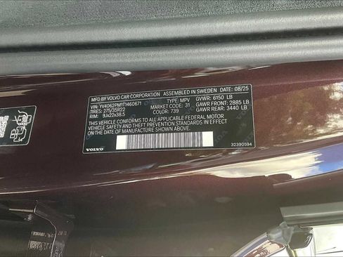 New 2026 Volvo XC90 B6 Ultra w/ Lounge Package image 12