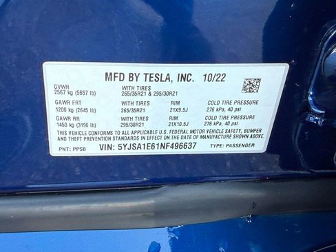 Used 2022 Tesla Model S Plaid image 41