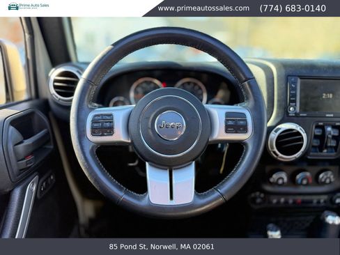 Used 2017 Jeep Wrangler Unlimited Sahara w/ Quick Order Package 24E Chief image 9