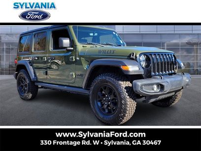 Used 2021 Jeep Wrangler Unlimited Willys