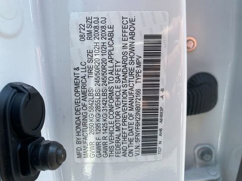 Used 2022 Honda Pilot Special Edition image 33