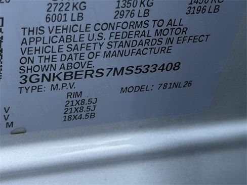 Used 2021 Chevrolet Blazer RS w/ Enhanced Convenience Package image 32