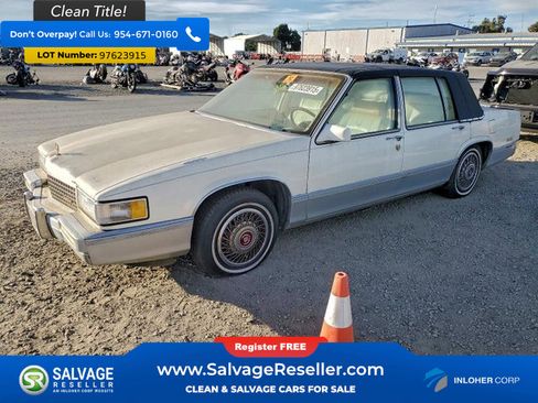 Used 1989 Cadillac De Ville Sedan image 1