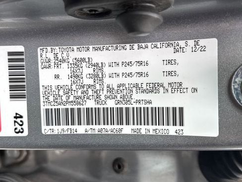 Used 2023 Toyota Tacoma SR AWD/4WD image 11