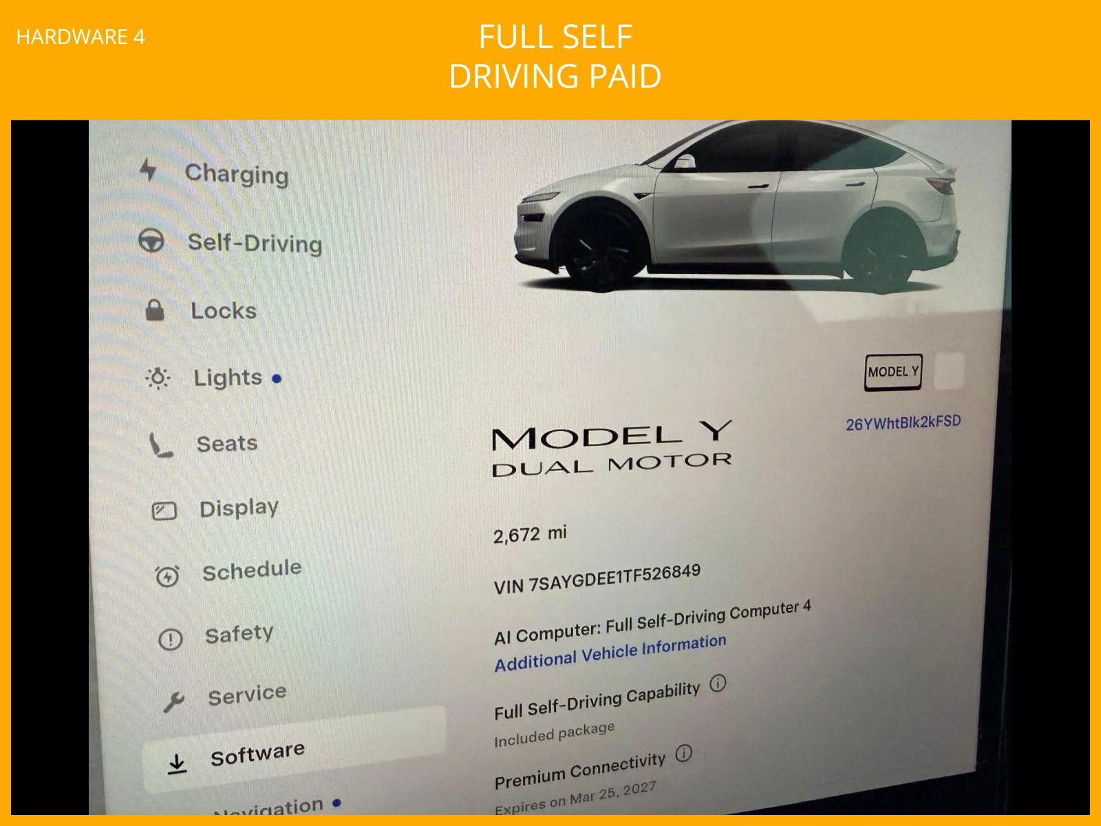 Used 2026 Tesla Model Y AWD image 2