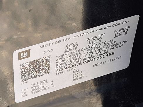 Used 2021 Chevrolet Equinox LT AWD/4WD image 29