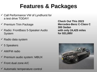 Used 2023 Mercedes-Benz C 300 4MATIC Sedan