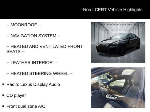 Used 2016 Lexus IS 200t RWD image 24