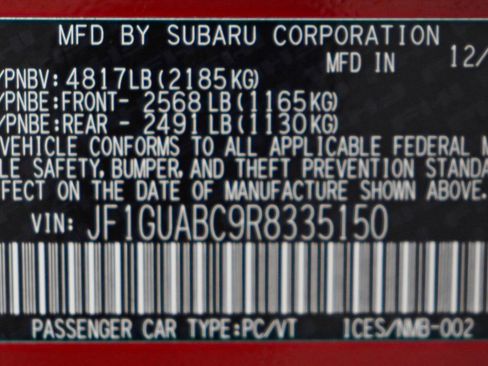 Used 2024 Subaru Impreza 2.0i w/ Popular Package #1A AWD/4WD image 24