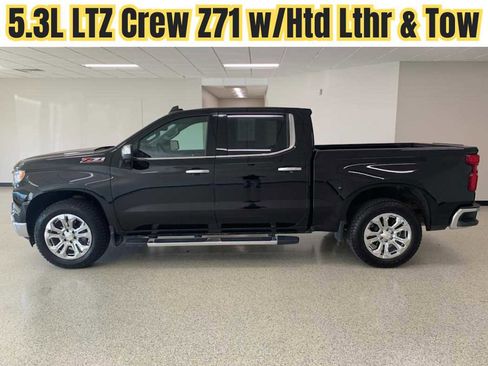 Used 2023 Chevrolet Silverado 1500 LTZ w/ Technology Package AWD/4WD image 1