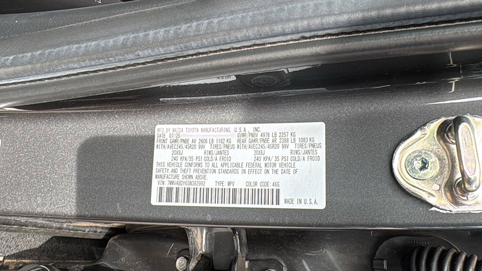 Certified 2025 MAZDA CX-50 AWD 2.5 Turbo w/ Cargo Package image 21