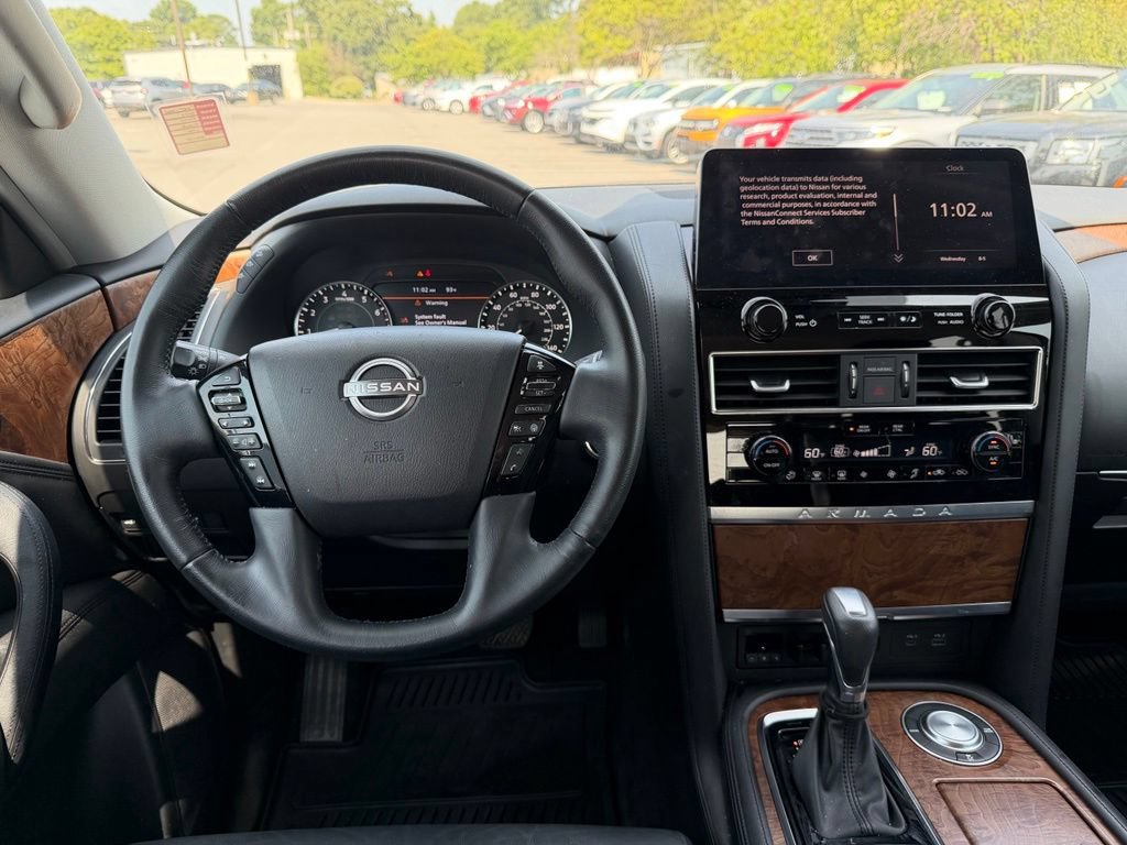 Used 2023 Nissan Armada SL w/ Captain's Chairs Package RWD image 21
