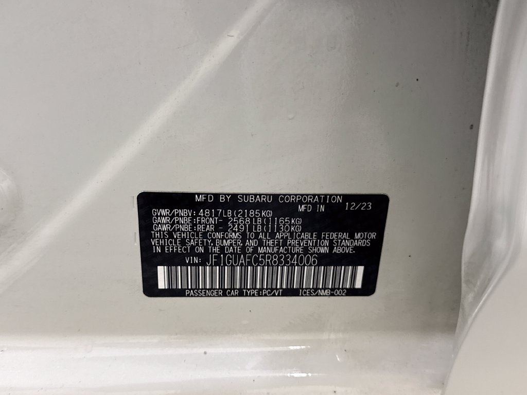 Certified 2024 Subaru Impreza 2.0i Sport AWD/4WD image 30