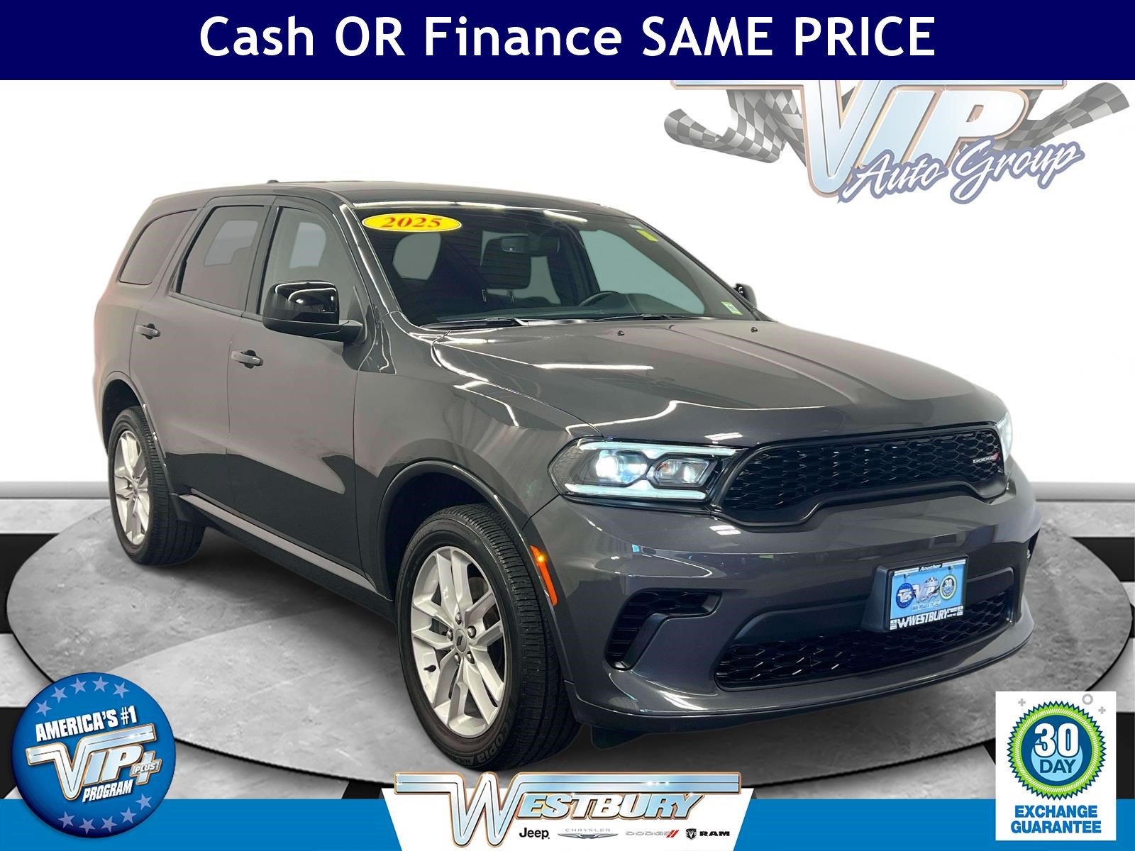 Certified 2025 Dodge Durango GT AWD/4WD image 1