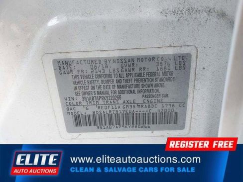 Used 2019 Nissan Sentra SR FWD image 18