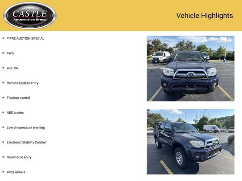Used 2006 Toyota 4Runner SR5 AWD/4WD image 3