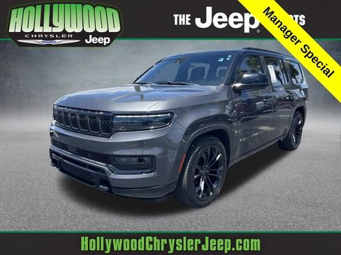 Certified 2024 Jeep Grand Wagoneer Series II Obsidian w/ Quick Order Packagew 28T AWD/4WD image 1