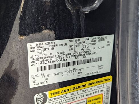 Used 2021 Ford Expedition Max Limited image 36