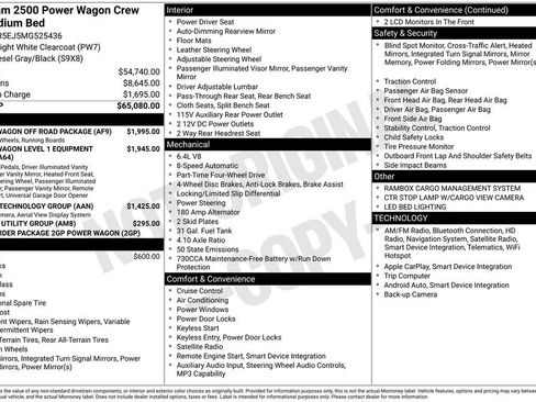 Used 2021 RAM 2500 Power Wagon w/ Power Wagon Off Road Package image 36