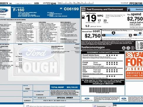 Used 2015 Ford F150 Lariat w/ Max Trailer Tow Package image 22