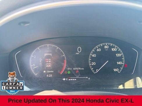 Used 2024 Honda Civic EX-L image 1